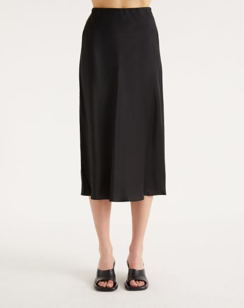 Women Skirts Mi Long Gina Skirt (S23 / Woman / Black) From Future Black