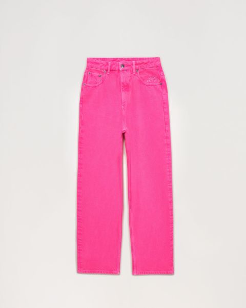 Women Jamie Jean Right Color (W22 / Woman / Fluo Pink) From Future Rose Fluo Jeans