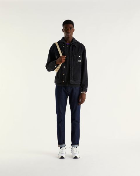 Coats & Jackets Jeans Jacket (W22 / Man / Black) From Future Black Men