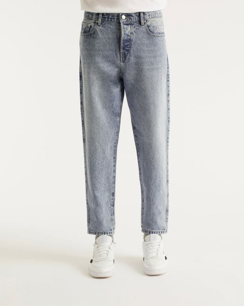 Light Blue Jeans Men From Future Jean Tapered Jackson ( S23 / Homme / Light Blue )