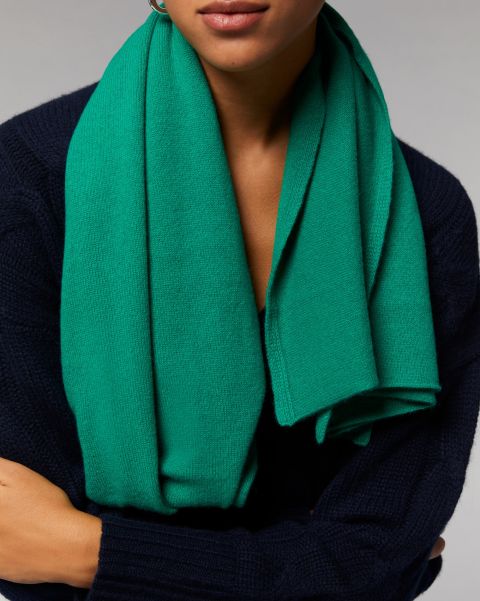 From Future Winter Green Cashmere Scarves Regular Basic Scarf (W23 / Accessories / Winter Green) Accessories