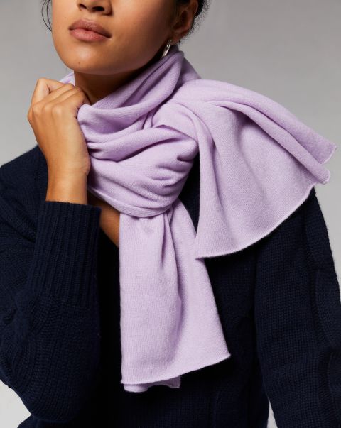 Accessories From Future Regular Basic Scarf (H23 / Accessories / Sweet Lilac) Cashmere Scarves Sweet Lilac